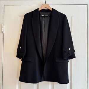 Zara Blazer with Rolled Up Sleeves